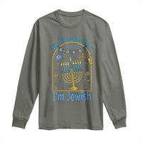Funny Hanukkah Gift Long Sleeve Shirt Tis The Season To Remind Everyone Im Jewish - Wonder Print Shop