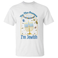 Funny Hanukkah Gift T Shirt Tis The Season To Remind Everyone Im Jewish - Wonder Print Shop