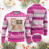 Howdy Xmas Postage Stamp Ugly Christmas Sweater Western Life Holiday Gift - Wonder Print Shop