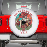 Howdy Santa Merry Christmas Y'all Spare Tire Cover Funny Western Holiday Gift - Wonder Print Shop