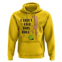 Funny Marcus The Worm Tennis Lover Hoodie I Do Not Like This Ball - Wonder Print Shop