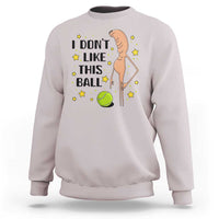 Funny Marcus The Worm Tennis Lover Sweatshirt I Do Not Like This Ball - Wonder Print Shop