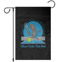 I Do Not Like This Ball Garden Flag Funny Marcus The Worm Tennis Meme - Wonder Print Shop
