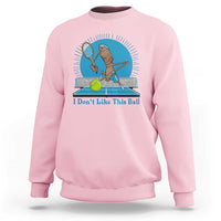 I Do Not Like This Ball Sweatshirt Funny Marcus The Worm Tennis Meme - Wonder Print Shop