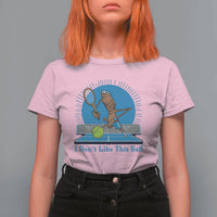 I Do Not Like This Ball T Shirt For Women Funny Marcus The Worm Tennis Meme - Wonder Print Shop