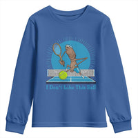 I Do Not Like This Ball Youth Sweatshirt Funny Marcus The Worm Tennis Meme - Wonder Print Shop