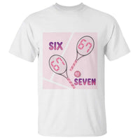 Funny Six Seven Tennis Meme T Shirt Valentine For Women - Wonder Print Shop
