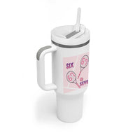 Funny Six Seven Tennis Meme Tumbler With Handle Valentine For Women - Wonder Print Shop