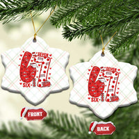 Six Seven Tennis Meme Ceramic Ornament Funny Gen Alpha Valentine - Wonder Print Shop