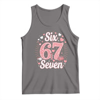 Funny Six Seven Tennis Meme Tank Top Gen Z Valentine - Wonder Print Shop