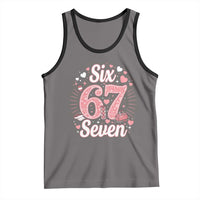Funny Six Seven Tennis Meme Tank Top Gen Z Valentine - Wonder Print Shop