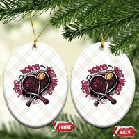 Love Means Nothing Ceramic Ornament Tennis Lovers - Wonder Print Shop