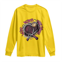 Love Means Nothing Long Sleeve Shirt Tennis Lovers - Wonder Print Shop
