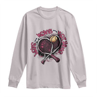 Love Means Nothing Long Sleeve Shirt Tennis Lovers - Wonder Print Shop