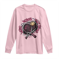 Love Means Nothing Long Sleeve Shirt Tennis Lovers - Wonder Print Shop