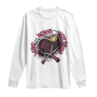 Love Means Nothing Long Sleeve Shirt Tennis Lovers - Wonder Print Shop