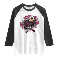 Love Means Nothing Raglan Shirt Tennis Lovers - Wonder Print Shop