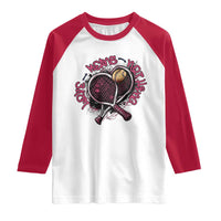 Love Means Nothing Raglan Shirt Tennis Lovers - Wonder Print Shop