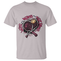 Love Means Nothing T Shirt Tennis Lovers - Wonder Print Shop