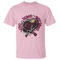 Love Means Nothing T Shirt Tennis Lovers - Wonder Print Shop