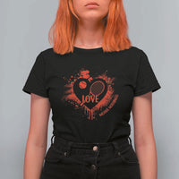 Love Means Nothing To A Tennis Player T Shirt For Women Valentines Day Gift - Wonder Print Shop