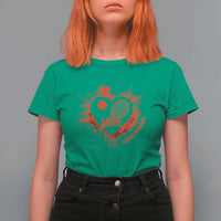 Love Means Nothing To A Tennis Player T Shirt For Women Valentines Day Gift - Wonder Print Shop