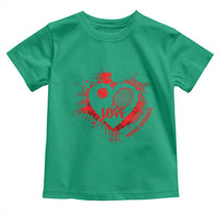 Love Means Nothing To A Tennis Player Toddler T Shirt Valentines Day Gift - Wonder Print Shop