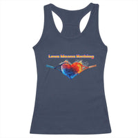 Love Means Nothing Racerback Tank Top Valentines Day Gift - Wonder Print Shop
