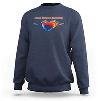 Love Means Nothing Sweatshirt Valentines Day Gift - Wonder Print Shop