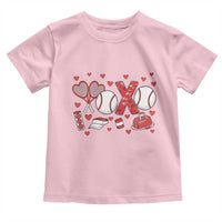 Cute XOXO Tennis Player Toddler T Shirt Valentines Tennis Gift - Wonder Print Shop