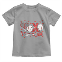 Cute XOXO Tennis Player Toddler T Shirt Valentines Tennis Gift - Wonder Print Shop