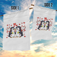 Cute XOXO Tennis Player Garden Flag Valentines Day Gift - Wonder Print Shop