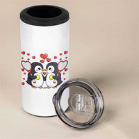 Cute XOXO Tennis Player 4 in 1 Can Cooler Tumbler Valentines Day Gift - Wonder Print Shop
