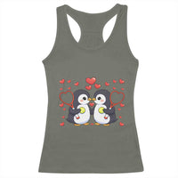 Cute XOXO Tennis Player Racerback Tank Top Valentines Day Gift - Wonder Print Shop