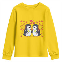 Cute XOXO Tennis Player Youth Sweatshirt Valentines Day Gift - Wonder Print Shop