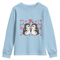 Cute XOXO Tennis Player Youth Sweatshirt Valentines Day Gift - Wonder Print Shop