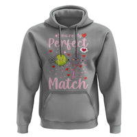You Are My Perfect Match Hoodie Gift For Tennis Couple - Wonder Print Shop