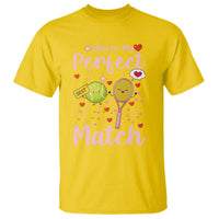 You Are My Perfect Match T Shirt Gift For Tennis Couple - Wonder Print Shop