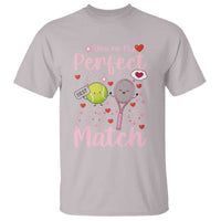 You Are My Perfect Match T Shirt Gift For Tennis Couple - Wonder Print Shop
