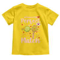 You Are My Perfect Match Toddler T Shirt Gift For Tennis Couple - Wonder Print Shop