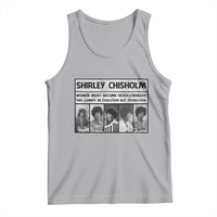 Shirley Chisholm Quote Tank Top Women Must Become Revolutionary