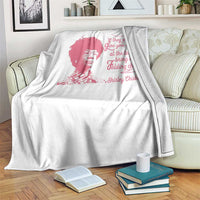 Shirley Chisholm Throw Blanket Bring A Folding Chair Quote