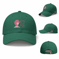 Shirley Chisholm Baseball Cap Bring A Folding Chair Quote