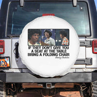 Shirley Chisholm Seat At The Table Quote Spare Tire Cover Strong Black Women Pride
