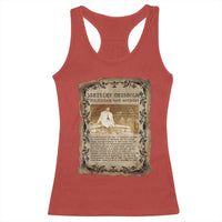 Vintage Newspaper Shirley Chisholm Racerback Tank Top Black History Month Gift