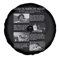 Shirley Chisholm Spare Tire Cover Black Woman Leadership Icon