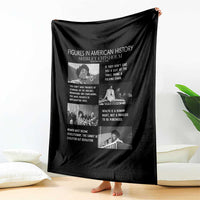 Shirley Chisholm Legacy Throw Blanket Civil Rights Woman Leader