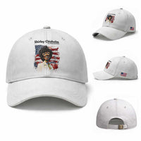 Shirley Chisholm For President 1972 With American Flag Baseball Cap