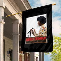 Shirley Chisholm Feminist Empowerment Garden Flag Unbought And Unbossed