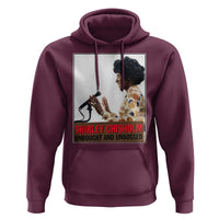 Shirley Chisholm Feminist Empowerment Hoodie Unbought And Unbossed